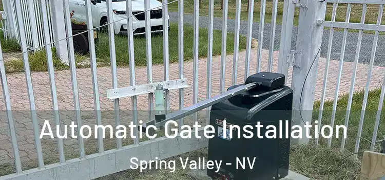 Automatic Gate Installation Spring Valley - NV