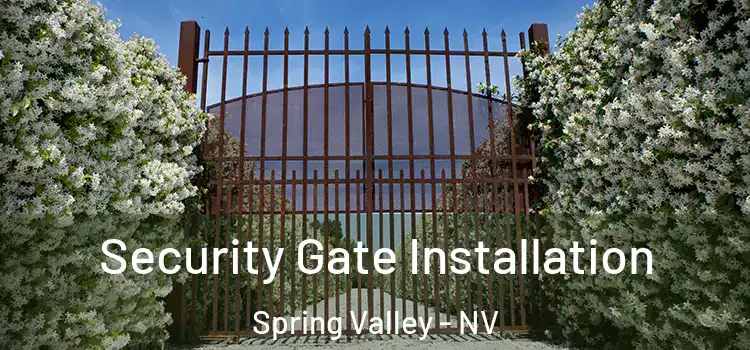 Security Gate Installation Spring Valley - NV